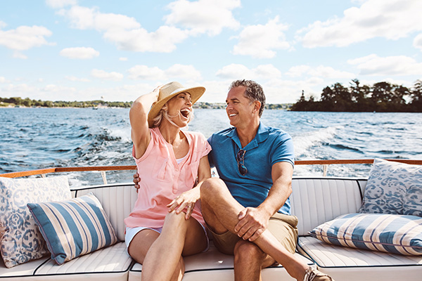 Couple enjoying life together